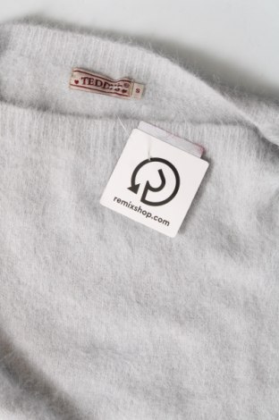 Γυναικείο πουλόβερ Teddy's, Μέγεθος S, Χρώμα Γκρί, Τιμή 17,94 €