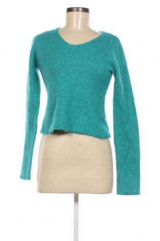 Дамски пуловер Teddy's, Размер S, Цвят Зелен, Цена 10,15 лв.