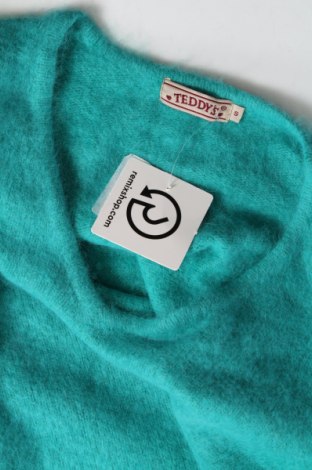 Дамски пуловер Teddy's, Размер S, Цвят Зелен, Цена 29,00 лв.