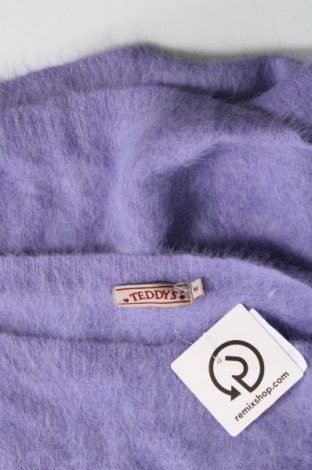 Γυναικείο πουλόβερ Teddy's, Μέγεθος M, Χρώμα Βιολετί, Τιμή 17,94 €