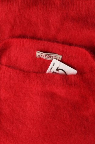 Damenpullover Teddy's, Größe S, Farbe Rot, Preis 6,49 €