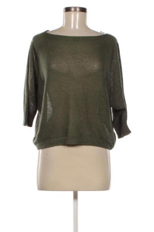 Дамски пуловер Terra di Siena, Размер M, Цвят Зелен, Цена 5,25 лв.