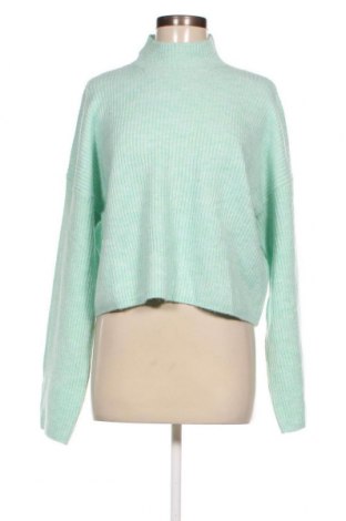 Дамски пуловер Terranova, Размер XS, Цвят Зелен, Цена 13,05 лв.