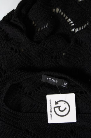 Дамски пуловер Today, Размер XL, Цвят Черен, Цена 13,92 лв.