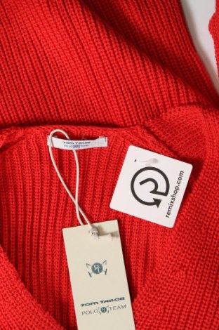 Γυναικείο πουλόβερ Tom Tailor, Μέγεθος S, Χρώμα Κόκκινο, Τιμή 8,97 €