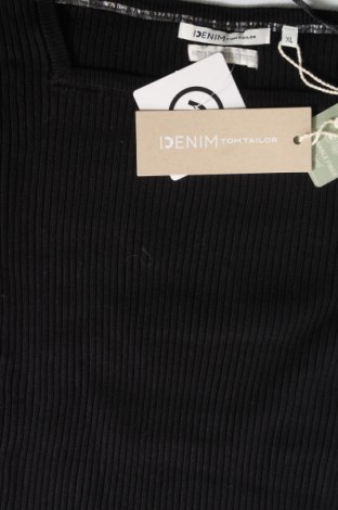 Γυναικείο πουλόβερ Tom Tailor, Μέγεθος XL, Χρώμα Μαύρο, Τιμή 20,18 €