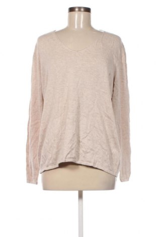 Γυναικείο πουλόβερ Tom Tailor, Μέγεθος XXL, Χρώμα  Μπέζ, Τιμή 3,25 €