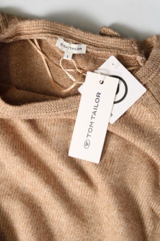 Дамски пуловер Tom Tailor, Размер S, Цвят Кафяв, Цена 18,60 лв.