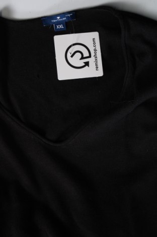 Γυναικείο πουλόβερ Tom Tailor, Μέγεθος XXL, Χρώμα Μαύρο, Τιμή 25,36 €