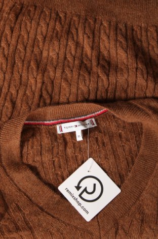 Γυναικείο πουλόβερ Tommy Hilfiger, Μέγεθος XS, Χρώμα Καφέ, Τιμή 35,63 €