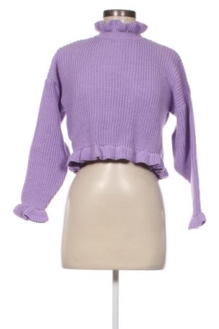 Pulover de femei Trendyol, Mărime M, Culoare Mov, Preț 55,26 Lei