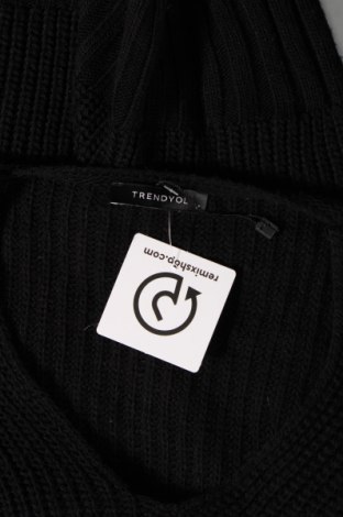 Дамски пуловер Trendyol, Размер M, Цвят Черен, Цена 15,75 лв.