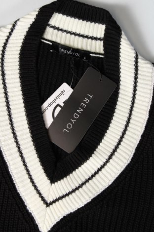 Дамски пуловер Trendyol, Размер S, Цвят Черен, Цена 18,60 лв.