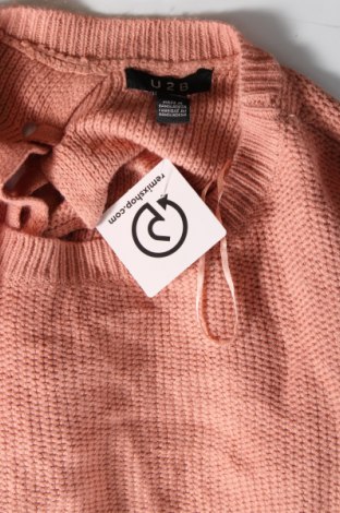 Γυναικείο πουλόβερ U2B, Μέγεθος S, Χρώμα Σάπιο μήλο, Τιμή 8,07 €