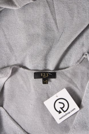 Дамски пуловер Un Deux Trois, Размер M, Цвят Сив, Цена 25,44 лв.