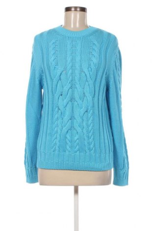 Дамски пуловер United Colors Of Benetton, Размер XL, Цвят Син, Цена 41,85 лв.