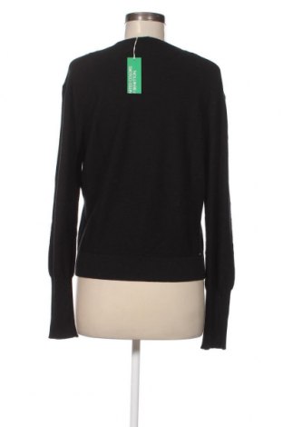 Γυναικείο πουλόβερ United Colors Of Benetton, Μέγεθος S, Χρώμα Μαύρο, Τιμή 47,94 €