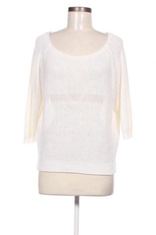 Γυναικείο πουλόβερ United Colors Of Benetton, Μέγεθος M, Χρώμα Λευκό, Τιμή 21,65 €