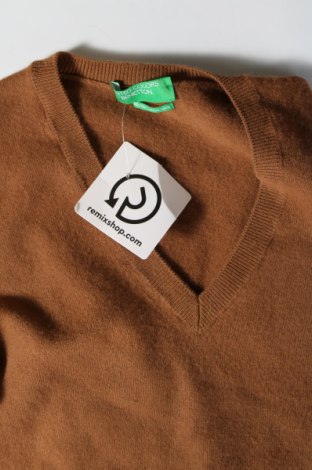 Γυναικείο πουλόβερ United Colors Of Benetton, Μέγεθος S, Χρώμα Καφέ, Τιμή 25,15 €