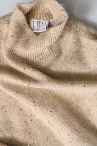 Γυναικείο πουλόβερ Up 2 Fashion, Μέγεθος S, Χρώμα  Μπέζ, Τιμή 7,00 €