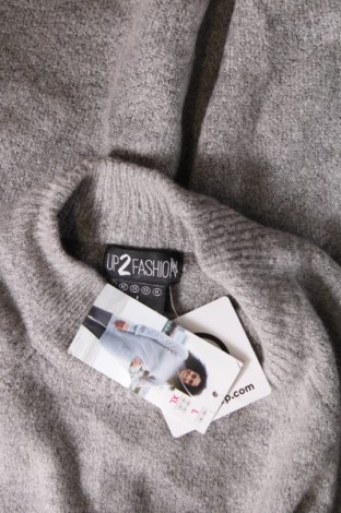 Дамски пуловер Up 2 Fashion, Размер L, Цвят Сив, Цена 11,50 лв.