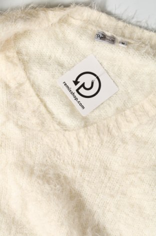 Дамски пуловер Up 2 Fashion, Размер M, Цвят Екрю, Цена 13,05 лв.