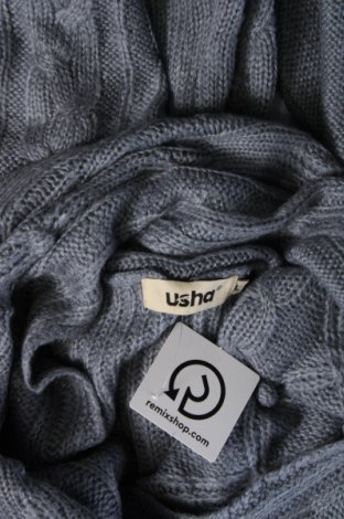 Γυναικείο πουλόβερ Usha, Μέγεθος L, Χρώμα Μπλέ, Τιμή 39,05 €
