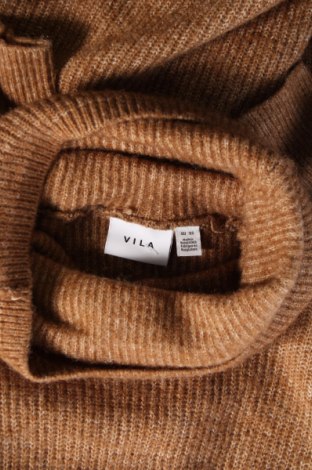 Дамски пуловер VILA, Размер XS, Цвят Кафяв, Цена 10,80 лв.