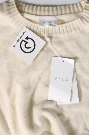 Дамски пуловер VILA, Размер S, Цвят Бежов, Цена 8,10 лв.