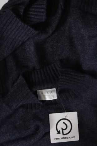 Дамски пуловер VILA, Размер L, Цвят Син, Цена 10,80 лв.