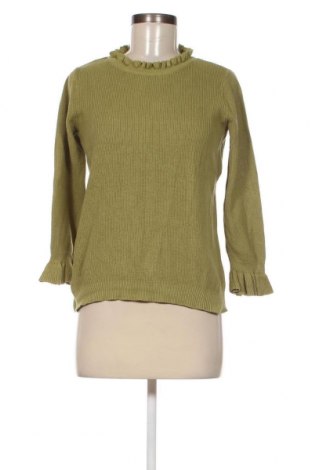 Дамски пуловер VILA, Размер S, Цвят Зелен, Цена 9,12 лв.