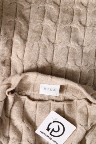 Pulover de femei VILA, Mărime S, Culoare Bej, Preț 35,53 Lei