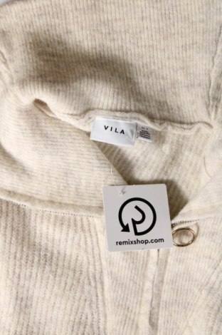 Дамски пуловер VILA, Размер S, Цвят Бежов, Цена 11,07 лв.