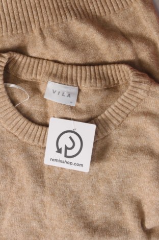 Γυναικείο πουλόβερ VILA, Μέγεθος M, Χρώμα  Μπέζ, Τιμή 6,68 €