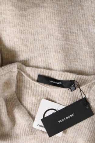 Дамски пуловер Vero Moda, Размер XL, Цвят Бежов, Цена 24,30 лв.