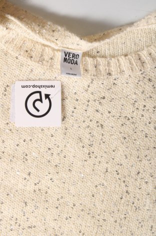 Дамски пуловер Vero Moda, Размер L, Цвят Екрю, Цена 10,56 лв.
