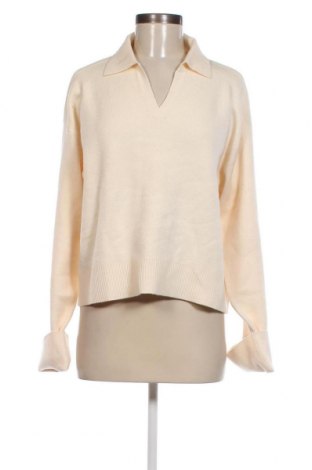Γυναικείο πουλόβερ Vero Moda, Μέγεθος L, Χρώμα Εκρού, Τιμή 6,68 €