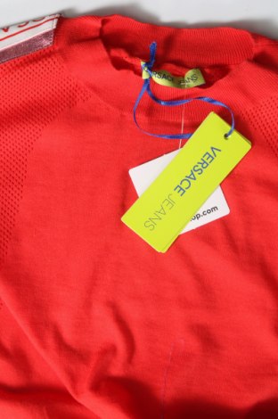 Damski sweter Versace Jeans, Rozmiar M, Kolor Czerwony, Cena 606,68 zł