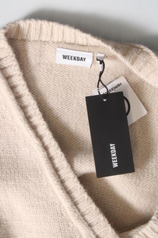 Damenpullover Weekday, Größe XL, Farbe Beige, Preis € 37,63