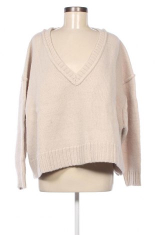 Γυναικείο πουλόβερ Weekday, Μέγεθος XL, Χρώμα  Μπέζ, Τιμή 15,05 €
