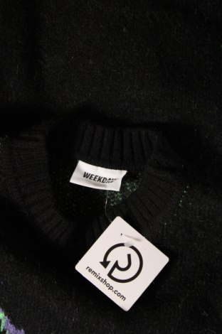 Дамски пуловер Weekday, Размер XL, Цвят Черен, Цена 16,32 лв.