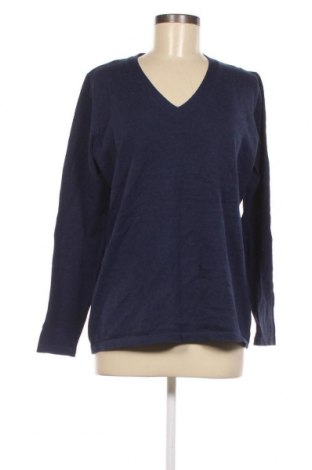 Дамски пуловер Woman By Tchibo, Размер XL, Цвят Син, Цена 14,50 лв.