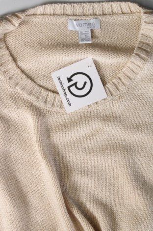 Дамски пуловер Woman By Tchibo, Размер M, Цвят Екрю, Цена 9,28 лв.