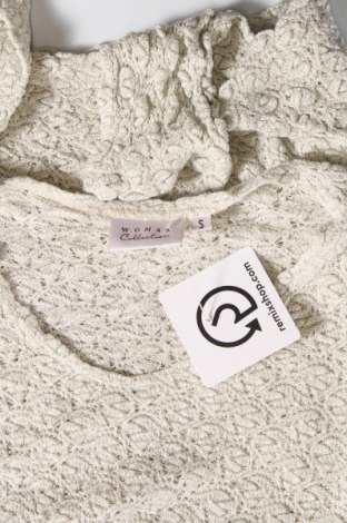 Γυναικείο πουλόβερ Woman Collection, Μέγεθος S, Χρώμα Εκρού, Τιμή 3,59 €