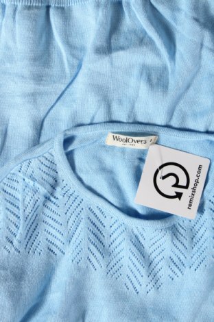 Damenpullover WoolOvers, Größe S, Farbe Blau, Preis 4,87 €