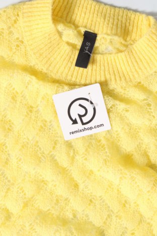 Дамски пуловер Y.A.S, Размер M, Цвят Жълт, Цена 28,62 лв.
