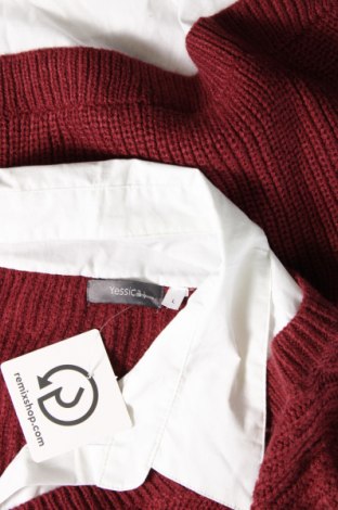 Γυναικείο πουλόβερ Yessica, Μέγεθος L, Χρώμα Κόκκινο, Τιμή 8,07 €