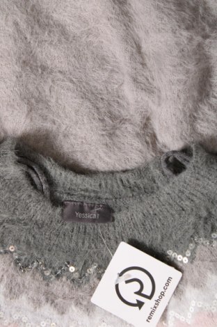 Γυναικείο πουλόβερ Yessica, Μέγεθος L, Χρώμα Γκρί, Τιμή 8,07 €