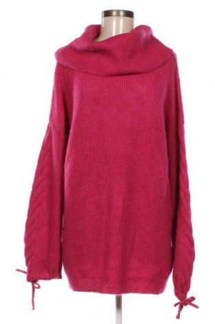 Дамски пуловер Yessica, Размер L, Цвят Розов, Цена 13,05 лв.