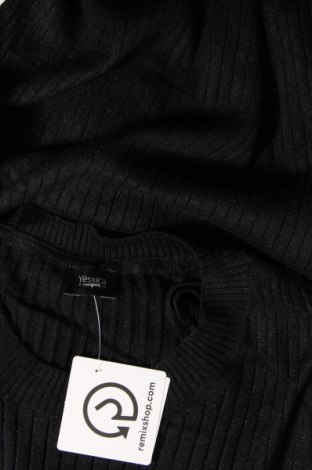 Дамски пуловер Yessica, Размер L, Цвят Черен, Цена 8,99 лв.